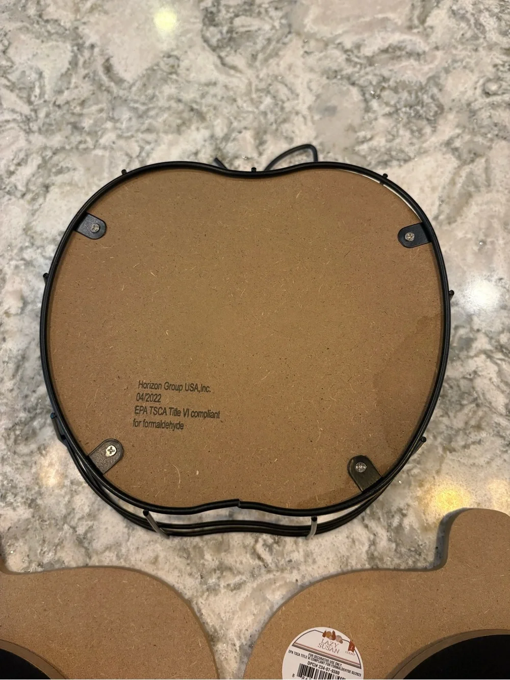 Target set of Fall serving set, 1 apple basket and 2 pumpkin Lazy Susan trays